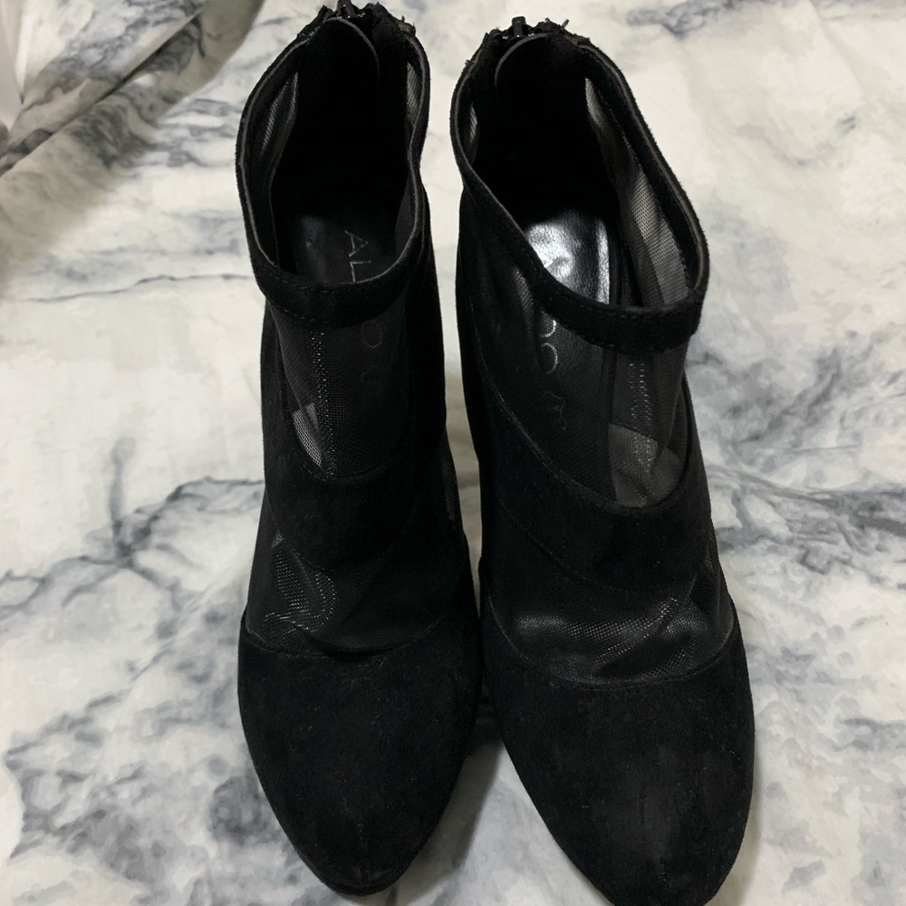 Aldo bootie heels